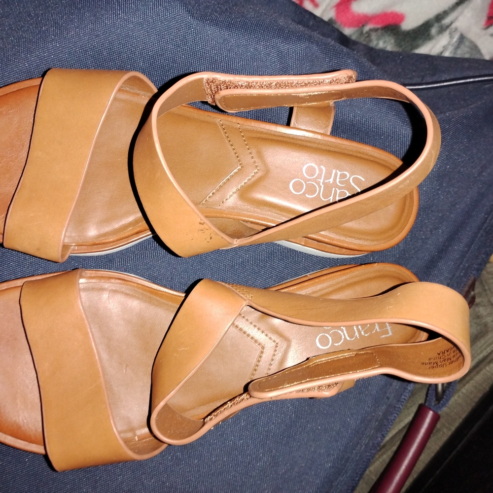 Franco Sarto Women's Tan Sandals